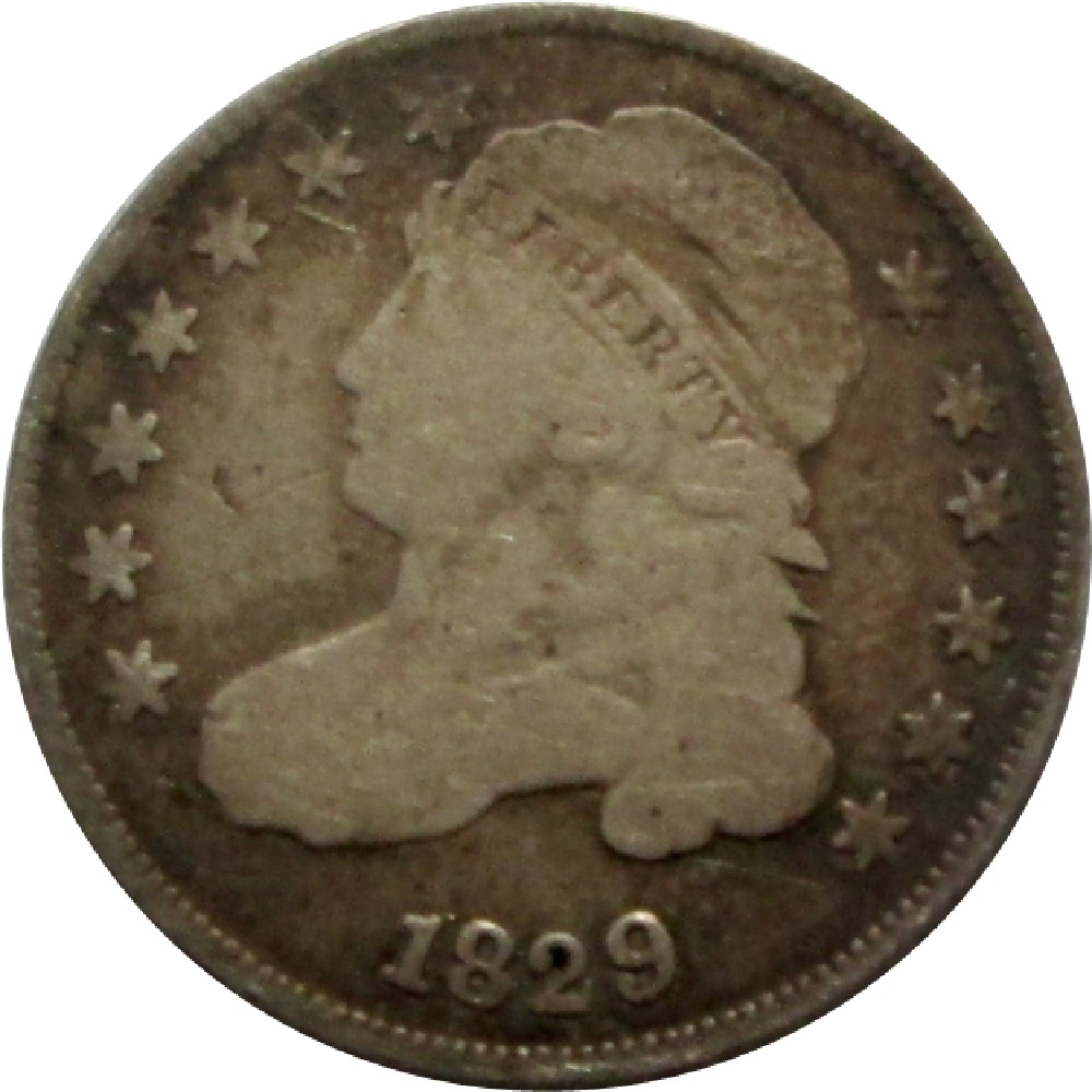 1829-10c-Reduced-Planchet-Capped-Bust-Dime-